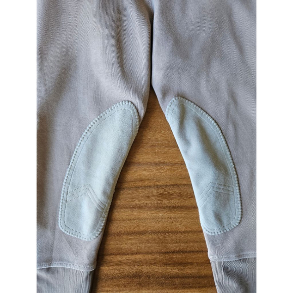Girls Elation Red Label Riding Pants Size 8 Beige - Picture 5 of 11